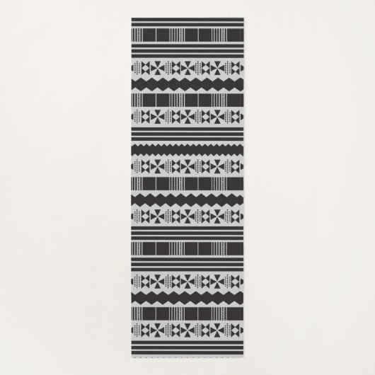 abstracte etnische aztec yogamat (Achterkant)