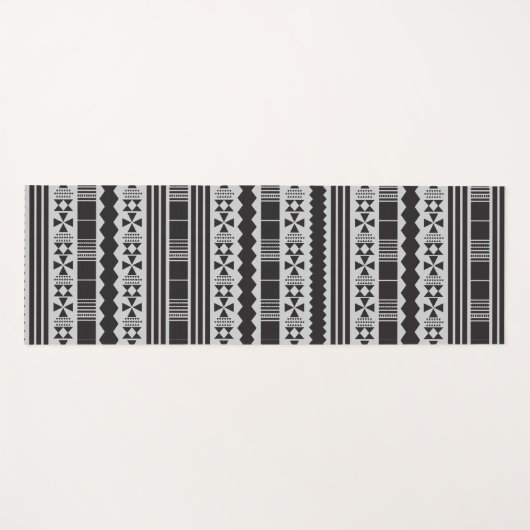 abstracte etnische aztec yogamat (Voorkant (horizontaal))