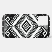 Abstracte etnische geometrische achtergrond met he Case-Mate iPhone case (Achterkant (horizontaal))