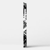 Abstracte etnische geometrische achtergrond met he Case-Mate iPhone case (Achterkant / Links)