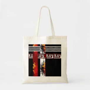 Abstracte , etnische tote bag