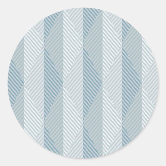 Abstracte etnische vectorachtergrond ronde sticker (Voorkant)