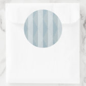 Abstracte etnische vectorachtergrond ronde sticker (Tas)