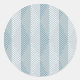 Abstracte etnische vectorachtergrond ronde sticker
