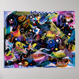 Abstracte Etude 062426 Poster