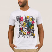 Abstracte euforie - Kandinsky Masterpiece T-shirt (Voorkant)