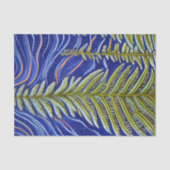 Abstracte Evergreens Tissuepapier (Voorkant)