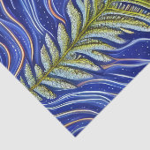 Abstracte Evergreens Tissuepapier (Detail)