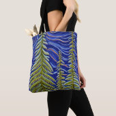Abstracte Evergreens Tote Bag (Dichtbij)