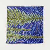 Abstracte Evergreens Wandkleed (Voorkant (horizontaal))