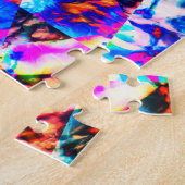 Abstracte explosie legpuzzel (Zijkant)