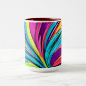 Abstracte explosie mok (Midden)