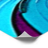 Abstracte explosie poster (Hoek)