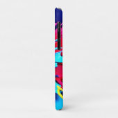 Abstracte explosie van kleur en verf Case-Mate iPhone case (Achterkant/links)