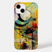 Abstracte explosie van levendige kleuren en dynami Case-Mate iPhone case (Achterkant)
