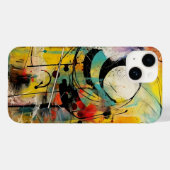 Abstracte explosie van levendige kleuren en dynami Case-Mate iPhone case (Achterkant (horizontaal))