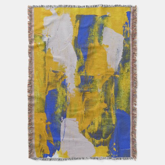 Abstracte expressie #10 door Michael Moffa Deken (Voorkant Verticaal)