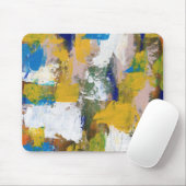 Abstracte expressie #11 door Michael Moffa Muismat (Met muis)