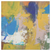 Abstracte expressie #11 (groot) door Michael Moffa Stof (Swatch)