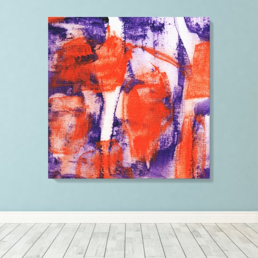 Abstracte expressie #12 door Michael Moffa Canvas Afdruk (Insitu (Houten vloer))