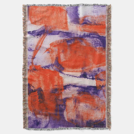 Abstracte expressie #12 door Michael Moffa Deken (Voorkant Verticaal)