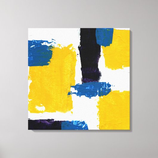 Abstracte expressie #2 door Michael Moffa Canvas Afdruk (Voorkant)