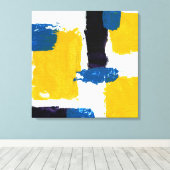 Abstracte expressie #2 door Michael Moffa Canvas Afdruk (Insitu (Houten vloer))