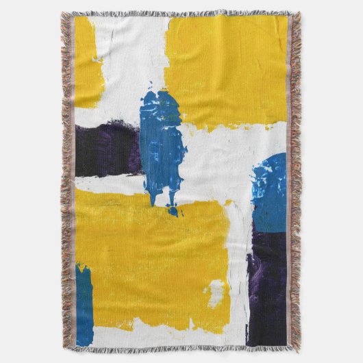 Abstracte expressie #2 door Michael Moffa Deken (Voorkant Verticaal)