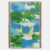 Abstracte expressie #5 door Michael Moffa Deken (Voorkant Verticaal)