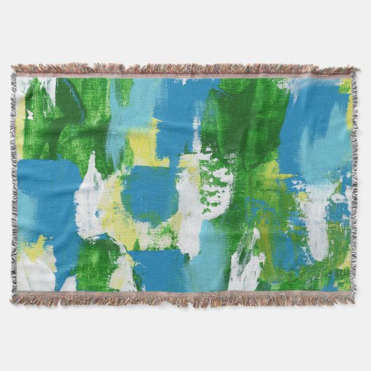 Abstracte expressie #5 door Michael Moffa Deken (Voorkant)