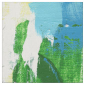 Abstracte expressie #5 (groot) door Michael Moffa Stof (Close Up)