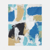 Abstracte expressie #6 door Michael Moffa Fleece Deken (Voorkant)