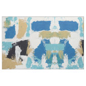 Abstracte expressie #6 (groot) door Michael Moffa Stof (Fat Quarter)
