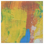 Abstracte expressie #8 (groot) door Michael Moffa Stof (Close Up)