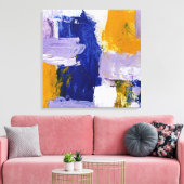 Abstracte expressie #9 door Michael Moffa Canvas Afdruk (Insitu (Woonkamer))