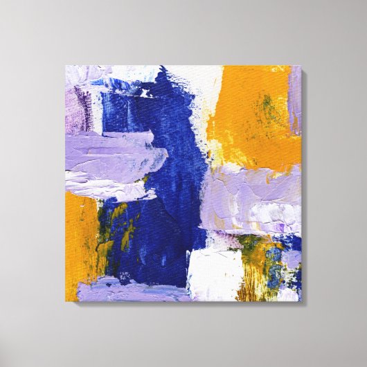 Abstracte expressie #9 door Michael Moffa Canvas Afdruk (Voorkant)