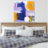 Abstracte expressie #9 door Michael Moffa Canvas Afdruk (Insitu (Slaapkamer))