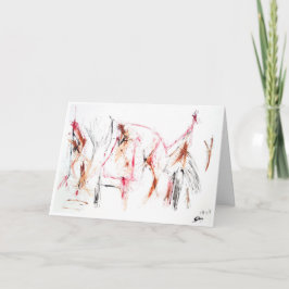 Abstracte expressie "Heldere dagen" kaarten