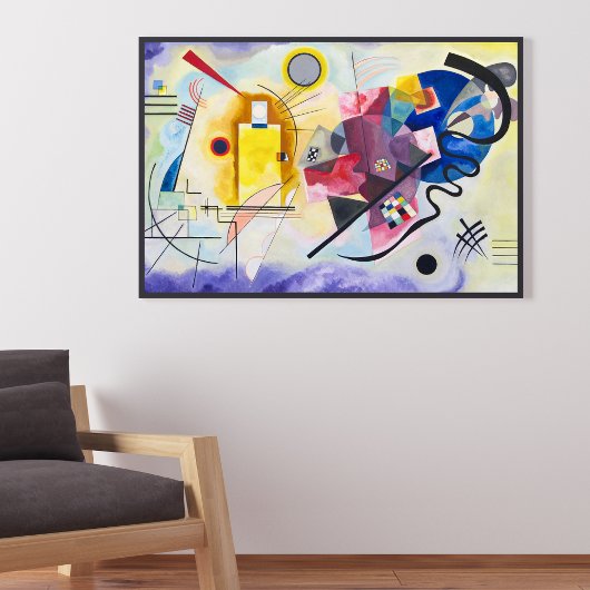 Abstracte expressie in het meesterwerk van Wassily Poster