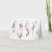 Abstracte expressie "Licht van Liefde" Kaart (Voorkant)