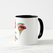 Abstracte expressie Mok (Voorkant rechts)