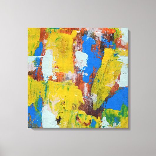 Abstracte expressie nr. 8 door Michael Moffa Canvas Afdruk (Voorkant)