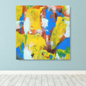 Abstracte expressie nr. 8 door Michael Moffa Canvas Afdruk (Insitu (Houten vloer))