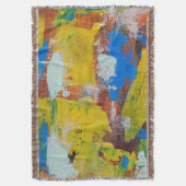 Abstracte expressie nr. 8 door Michael Moffa Deken (Voorkant Verticaal)