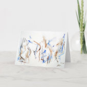 Abstracte expressie "Simple Support"-kaart Kaart (Voorkant)