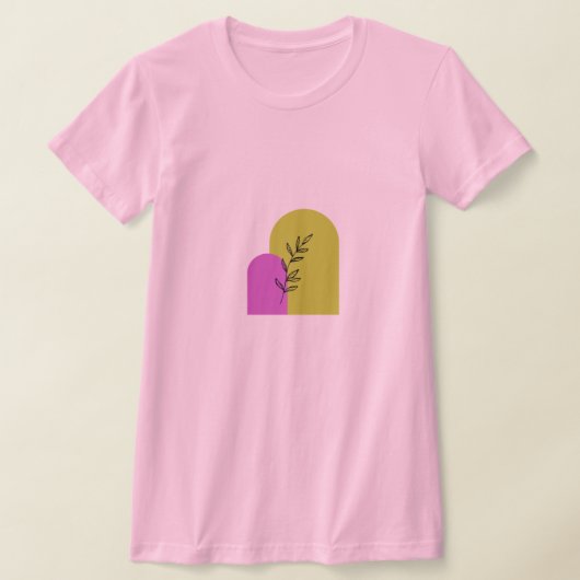 "Abstracte Expressie" T-shirt – Kunst in Beweging (Laagn)