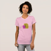 "Abstracte Expressie" T-shirt – Kunst in Beweging (Voorkant volledig)
