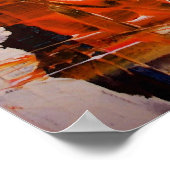 Abstracte expressionist Art Poster Moderne Prints (Hoek)