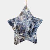 Abstracte expressionist Dance 3 Square Keramisch Ornament (Rechts)