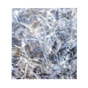 Abstracte expressionist Dance 3 Square Notitieblok